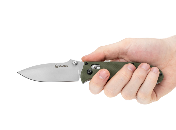 Складной Нож Ganzo G704 Army Олива G704-GR - изображение 6
