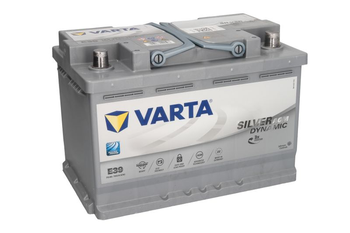 Автомобильный аккумулятор VARTA 70А/ч Silver Dynamic AGM E39 (570901076) –  фото, отзывы, характеристики в интернет-магазине ROZETKA от продавца: While