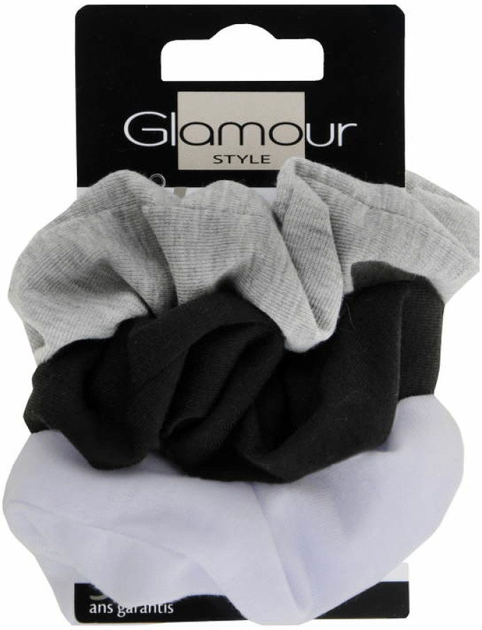Zestaw zawijek do włosów Glamour Mix 3 szt (3031440004201) - obraz 1