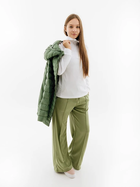 Женская Кофта CMP WOMAN FLEECE SWEAT Белый XS (7d3G27836-A001 XS) - изображение 5