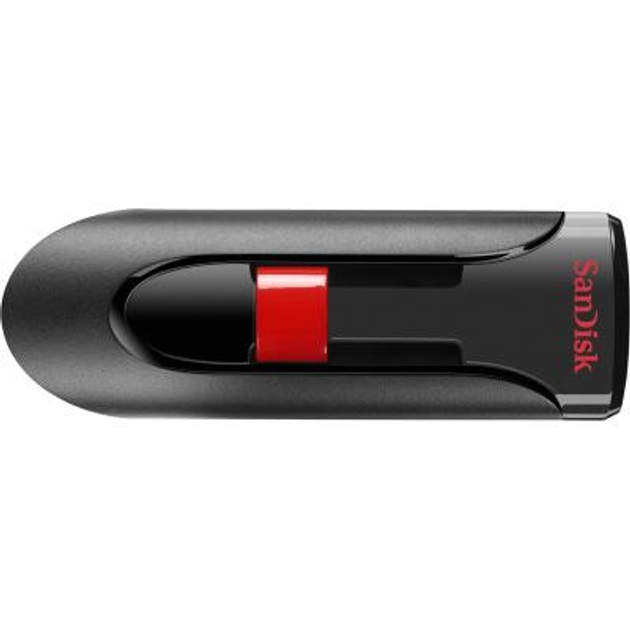 USB флеш накопитель SanDisk 64GB Cruzer Glide Black USB 3.0 (SDCZ600-064G-G35) - изображение 1