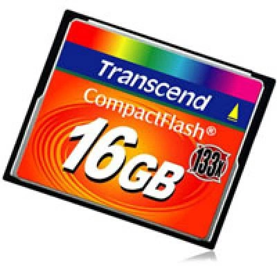 Карта памяти Transcend 16Gb Compact Flash 133x (TS16GCF133) фото