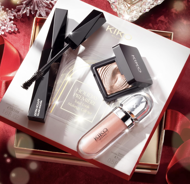 Набір для макияжа Kiko Milano HOLIDAY PREMIöRE TOTAL LOOK - зображення 4