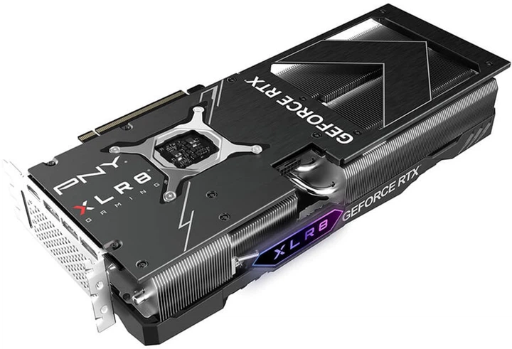 Karta graficzna PNY PCI-Ex GeForce RTX 4070 Ti XLR8 Gaming VERTO EPIC-X RGB 12GB GDDR6X (192bit) (2610/21000) (1 x HDMI, 3 x DisplayPort) (VCG4070T12TFXXPB1) - obraz 5
