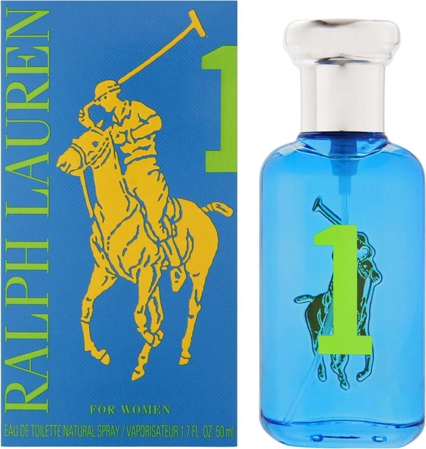 Woda toaletowa damska Ralph Lauren Big Pony 1 Blue 50 ml (3605975062472) - obraz 1