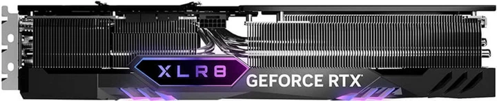 Відеокарта PNY PCI-Ex GeForce RTX 4070 Ti XLR8 Gaming VERTO EPIC-X OC RGB 12GB GDDR6X (192bit) (2670/21000) (1 x HDMI, 3 x DisplayPort) (VCG4070T12TFXXPB1-O) - зображення 6