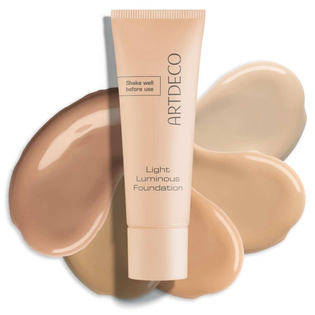 Тональна основа Artdeco Light Luminous 14 Warm Beige Sand 25 мл (4052136160727) - зображення 6