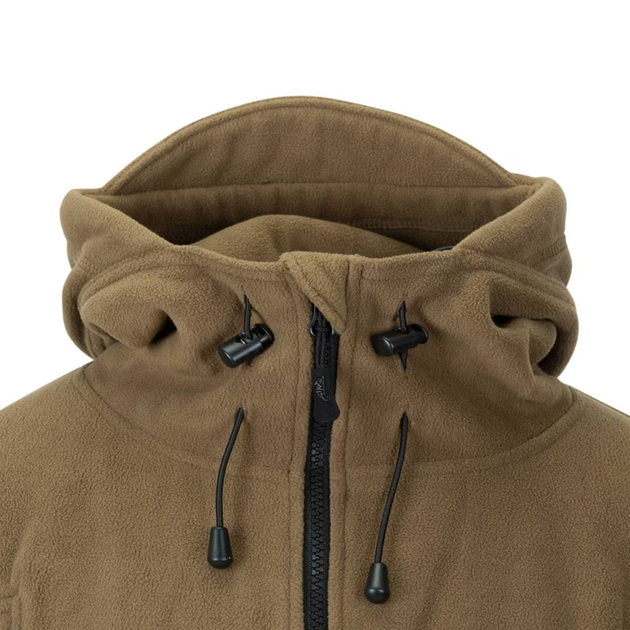 Куртка тактическая Helikon-tex флисовая Patriot Jacket - Heavy Fleece S Койот (Takctik-1140M-T) - изображение 5