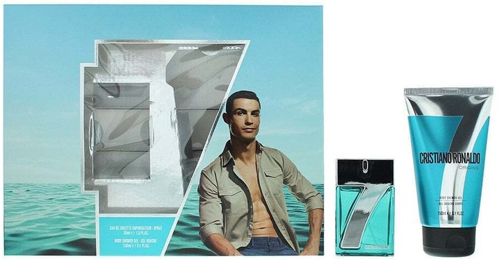Набір Cristiano Ronaldo CR7 Origins Gift Set Туалетна вода 30 мл + Гель для душу 150 мл (5060524511241) - зображення 2