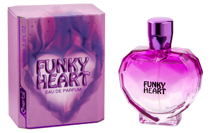 Жіноча парфумована вода Omerta Funky Heart 100 мл (8715658997801) - зображення 1