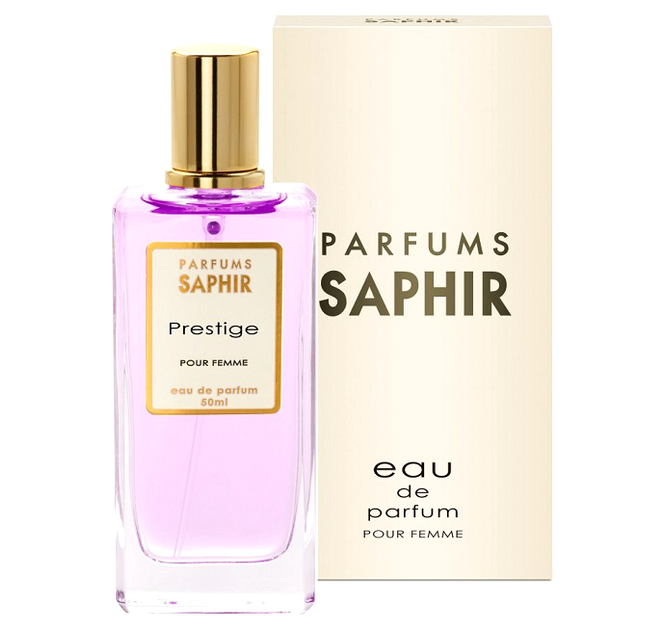 Woda perfumowana damska Saphir Prestige Pour Femme 50 ml (8424730019057) - obraz 1