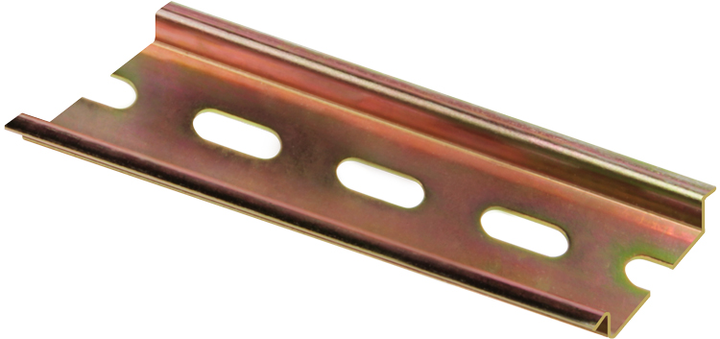 DIN-рейка 35x7,5x1мм L=10см перфорированная [s023009] e.din.stand.rail ...