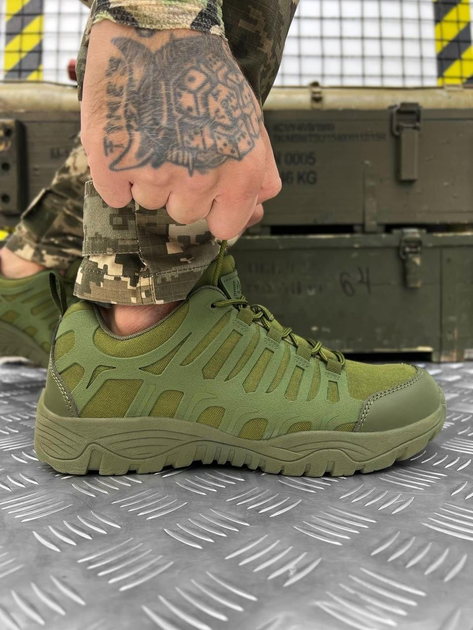 Тактические кроссовки АК Tactical Shoes Olive 40 - изображение 1