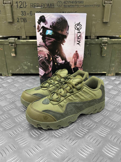 Кроссовки тактические Tactical Duty Shoes Olive 40 - изображение 2
