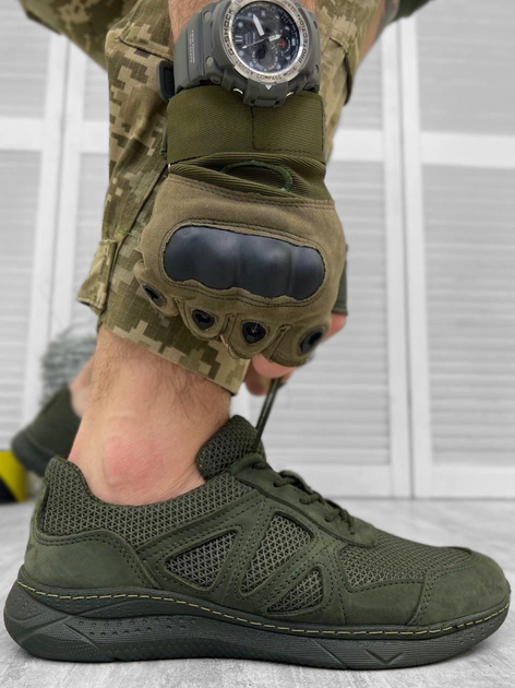 Кросівки тактичні Tactical Assault Shoes Olive 45 - зображення 1