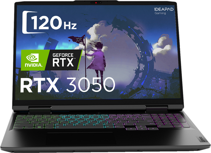 Ноутбук Lenovo IdeaPad Gaming 3 15ARH7 (82SB00XGRA) Onyx Grey / 15.6 ...