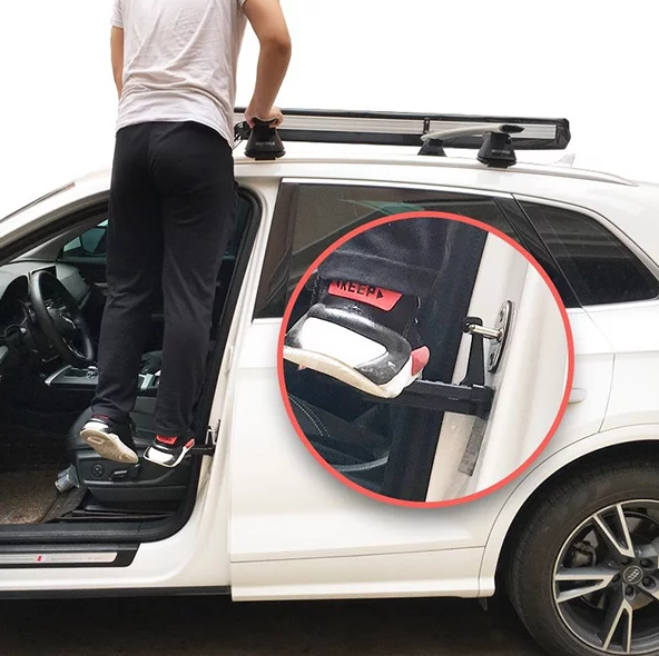 Подножка для авто ступень для автомобиля предназначена для безопасного доступа к крыше нагрузка до 230 кг - изображение 3