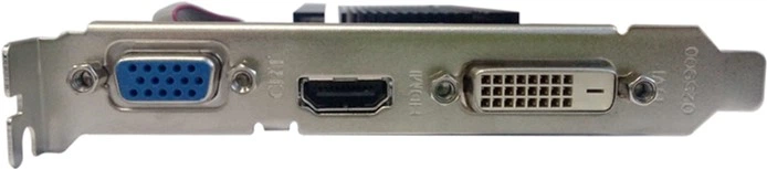 Видеокарта Manli PCI-Ex GeForce GT710 LP 2GB DDR3 (64bit) (954/1600) (DVI-D Dual-link, HDMI, VGA) (N308GT7100F2620) - изображение 3