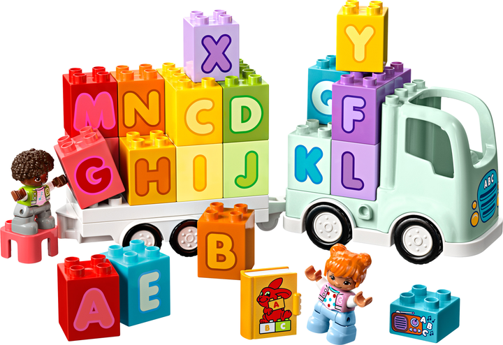 Конструктор LEGO DUPLO Town Вантажівка з абеткою 36 деталей (10421) - зображення 4