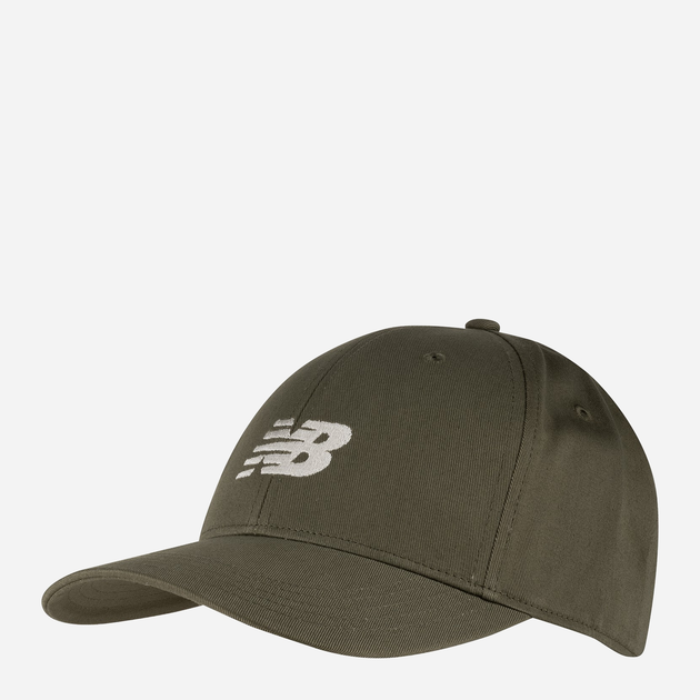 Кепка New Balance 6 Panel Structured LAH41013DEK One Size Хаки ...