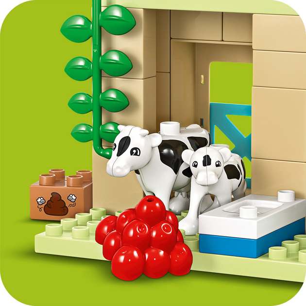 Конструктор LEGO DUPLO Town Догляд за тваринами на фермі 74 деталей (10416) - зображення 6