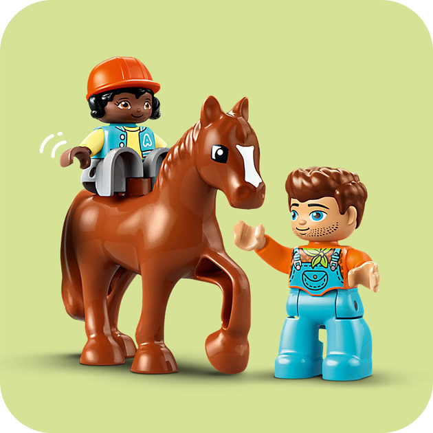 Конструктор LEGO DUPLO Town Догляд за тваринами на фермі 74 деталей (10416) - зображення 7