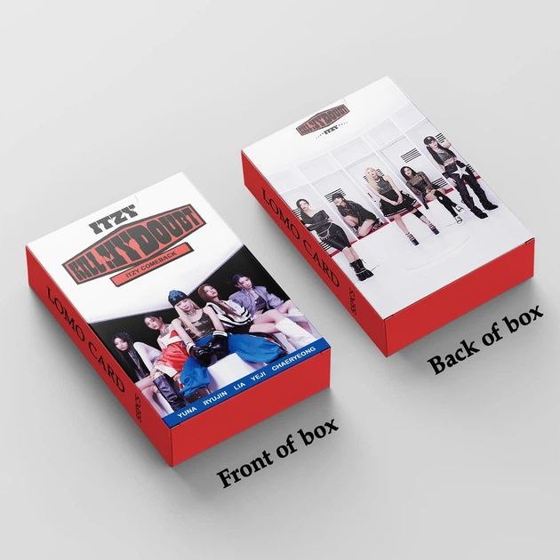 【#9 K-POP まとめ売り】④OnlyOneOf FC 交通カード 2セット Фотокартки K-POP lomo card картки Itzy - Kill my doubt #2 - 55 шт