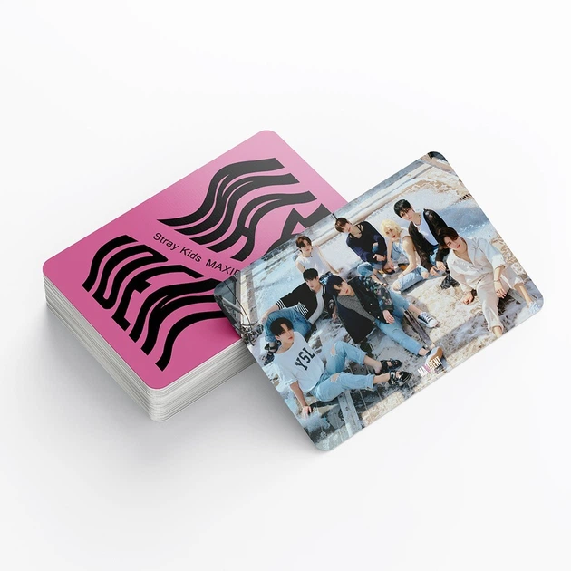 Фотокарточки K-POP lomo card карточки Stray Kids - Maxident 2 - 55