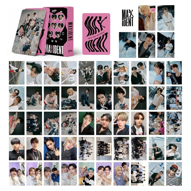 Фотокарточки K-POP lomo card карточки Stray Kids - Maxident 2 - 55