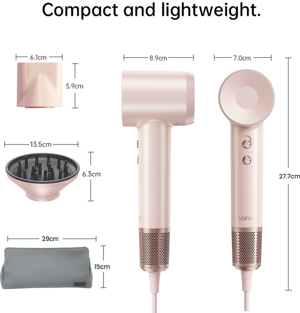 Фен Laifen Swift Premium Platinum Pink - изображение 19