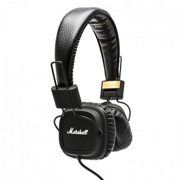 Проводные наушники Marshall major Black купить в интернет-магазине ...