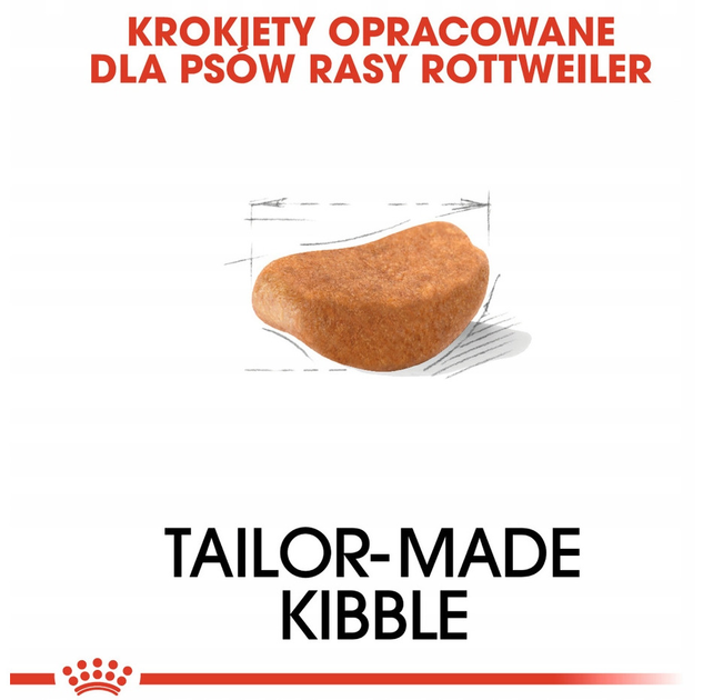 Сухий корм Royal Canin Rottweiler Adult для дорослих собак породи ротвейлер 12 кг (3182550736060) - зображення 4