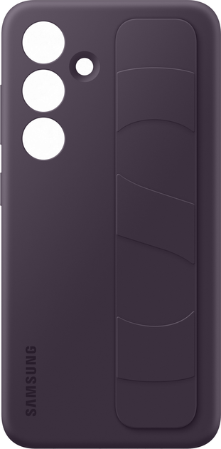 Акція на Панель Samsung Standing Grip Case для Samsung Galaxy S24 Dark Violet (EF-GS921CEEGWW) від Rozetka