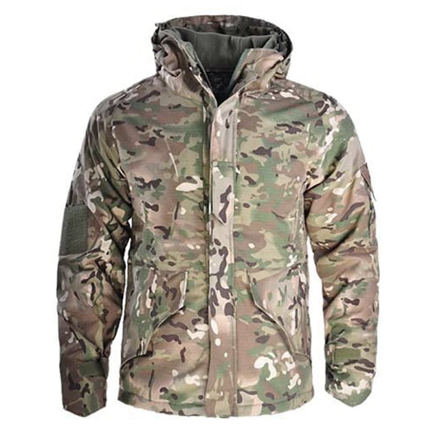 Куртка Розмір XL HAN WILD G8 мультикам з флісовою підкладкою Весна Осінь - зображення 1
