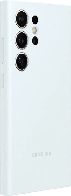 Etui Samsung Silicone Case do Samsung Galaxy S24 Ultra White (8806095426761) - obraz 4