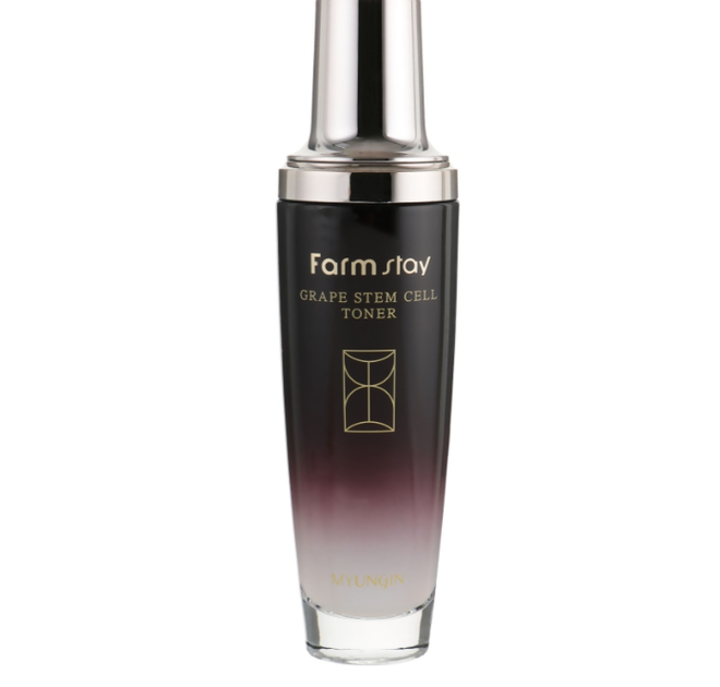Тонер для лица FarmStay Grape Stem Cell Toner с фитоствольными клетками винограда, 50 мл - изображение 2