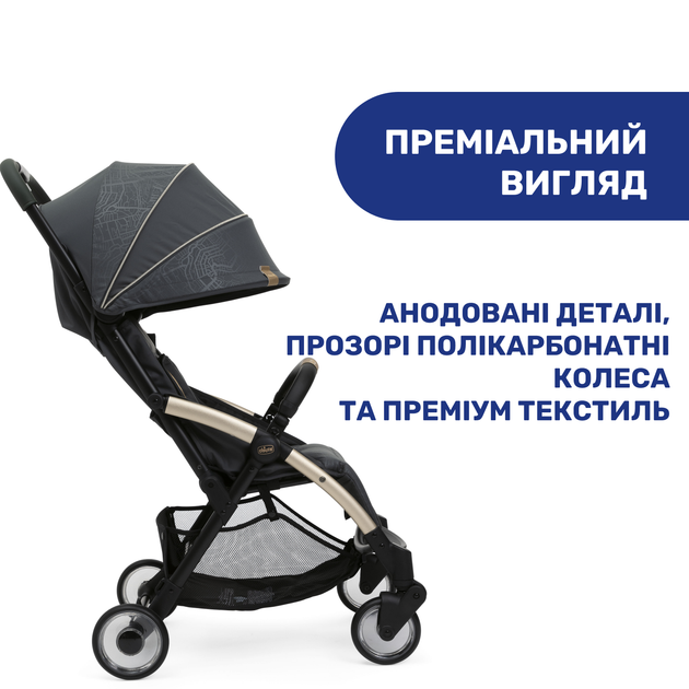 Прогулочная коляска Chicco Goody Plus City Map Re-Lux (79877.57) - изображение 8