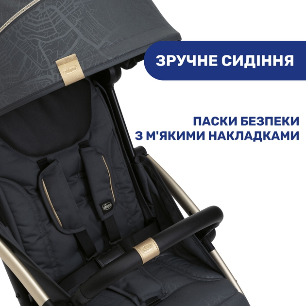 Прогулочная коляска Chicco Goody Plus City Map Re-Lux (79877.57) - изображение 9