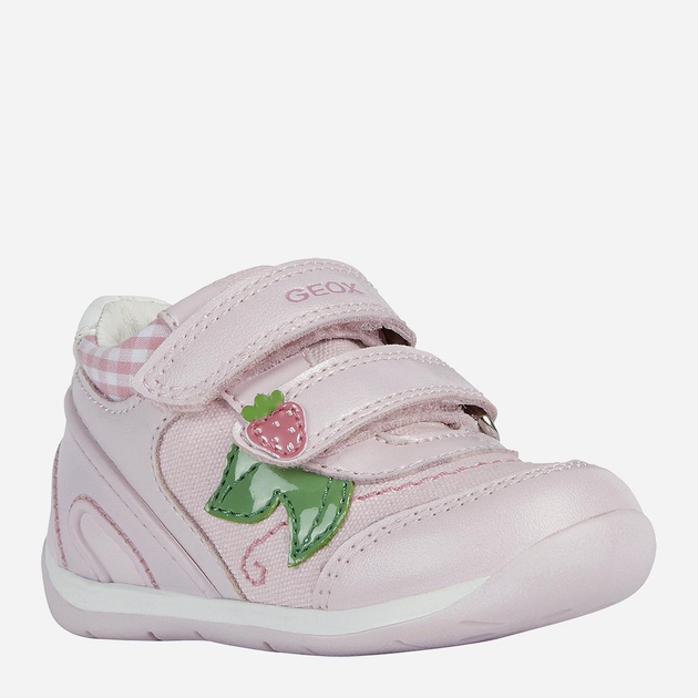Buty sportowe dziecięce dla dziewczynki na rzepy Geox B020AA-05410-C8004 22 Różowe (8054730396027) - obraz 2