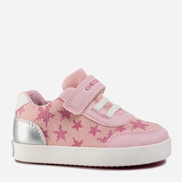 Buty sportowe dziecięce dla dziewczynki na rzepy Geox B021MA-05410-C0514 24 Różowe (8054730327601) - obraz 1