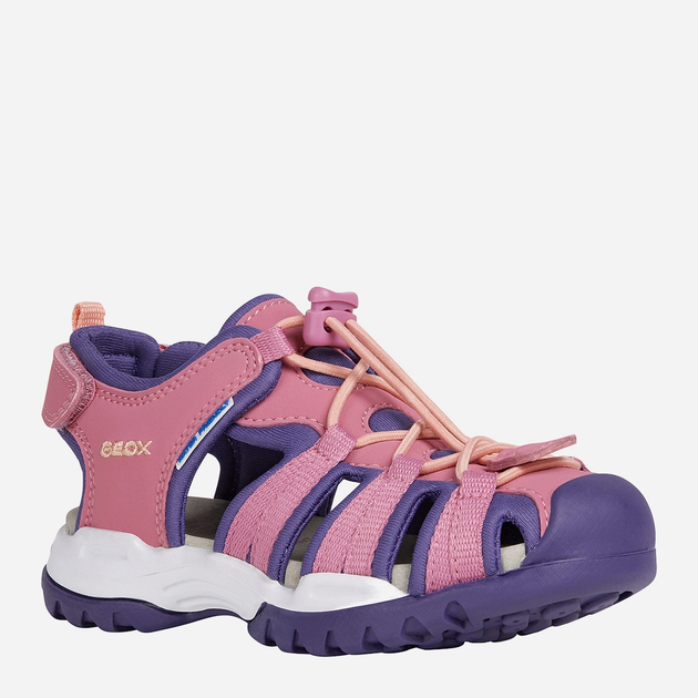 Дитячі сандалії для дівчинки Geox J Borealis J020WB-05015-C8370 33 Рожеві (8054730456615) - зображення 2