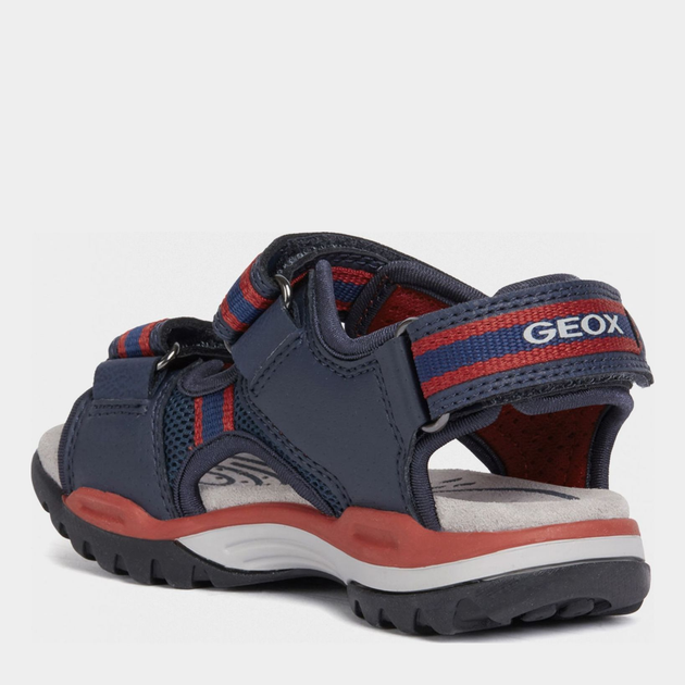 Дитячі сандалії для хлопчика Geox J020RD-014ME-C0735 33 Темно-сині з червоним (8050036032362) - зображення 4