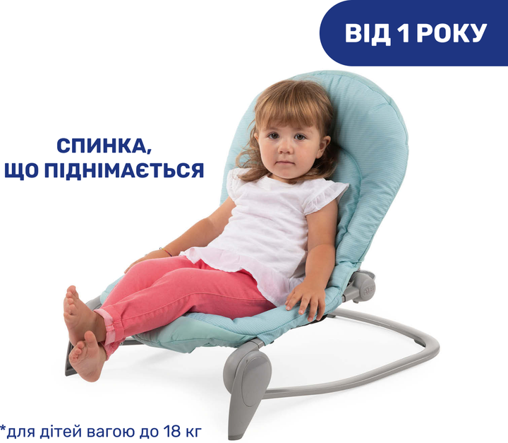 Крісло-гойдалка Chicco Balloon Бірюзове (79652.60) - зображення 3