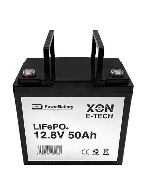 Аккумулятор LiFePO4 XON 12.8V 50Ah PowerBattery (XBLFPW1205 4613) - изображение 3