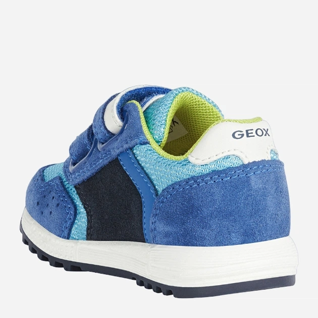 Sneakersy chłopięce na rzepy Geox B043CD-022FU-C4380 26 Niebieskie (8054730994674) - obraz 3