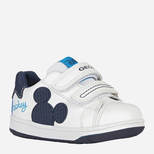 Дитячі шкіряні кросівки для хлопчика Geox B151LA-08554-C0899 26 Білі (8050036000248) - зображення 2