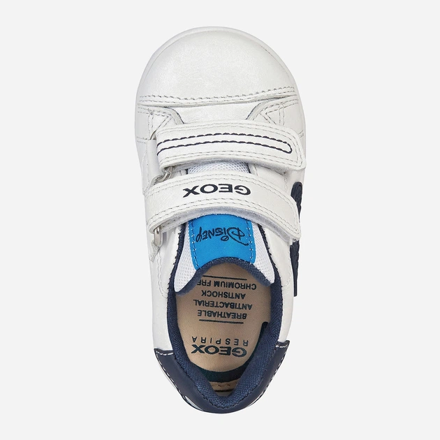 Sneakersy chłopięce na rzepy Geox B151LA-08554-C0899 26 Białe (8050036000248) - obraz 4