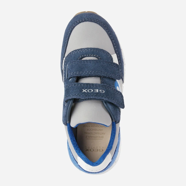 Sneakersy chłopięce na rzepy Geox J159EA-03T22-C0244 32 Niebieskie (8050036588234) - obraz 4