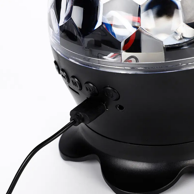 Колонка нічник-проектор Light Party SY-668 з Bluetooth та USB, SD, FM ABS-пластик - зображення 3