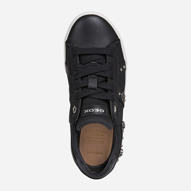 Buty sportowe dziecięce dla dziewczynki Geox J02D5A-01085-C9999 32 Czarne (8054730452099) - obraz 4